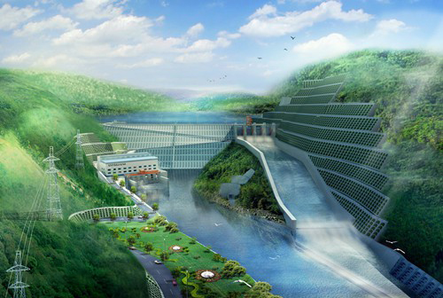 陇西老挝南塔河1号水电站项目